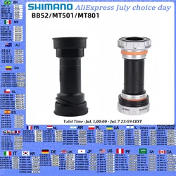 Shimano DEORE XT SLX MT800 MT801 BB52 MT501 BB93 BB80 68mm/73mm 89.5/92mm Press BB MTB Bottom Bracket For M5100 M6100 M7100