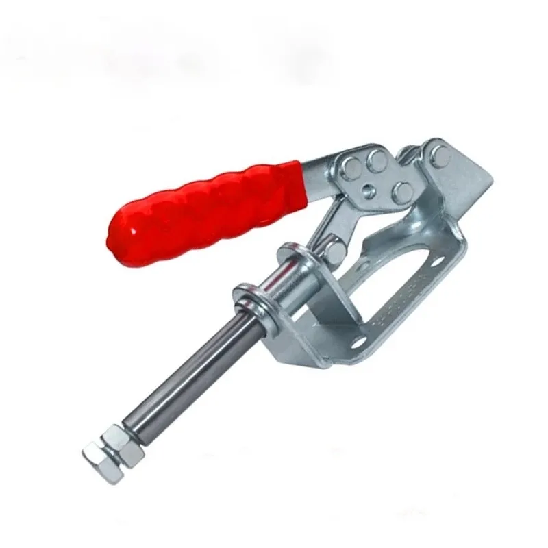 136Kg Holding Capacity Toggle Clamp GH-302-FM GH 302 FM Push Pull Rod Clamp with 180 Degree Handle Opening Angle