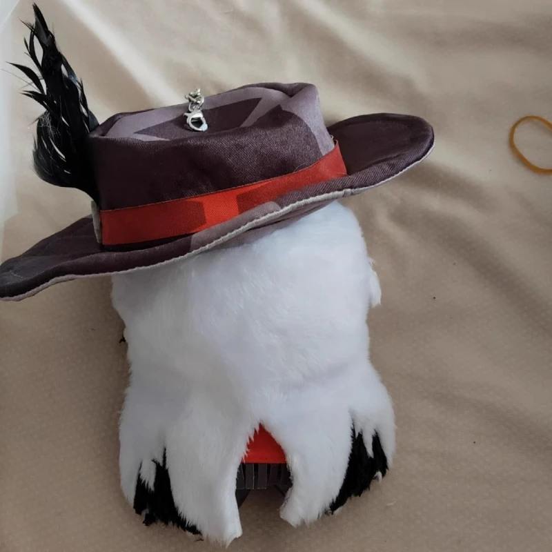 12cm anime jogo honkai: star rail boothill kawaii cosplay algodão boneca estrela do mar corpo mini macio plushies chaveiro brinquedo figuras presente