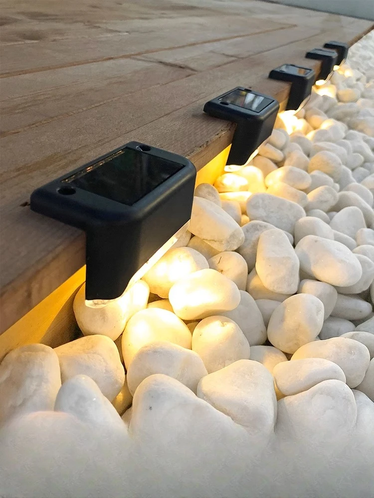 

Solar Solar Outdoor Light Courtyard Steps Villa Garden Waterproof Guide Stair Wall Terrace Decorative Light