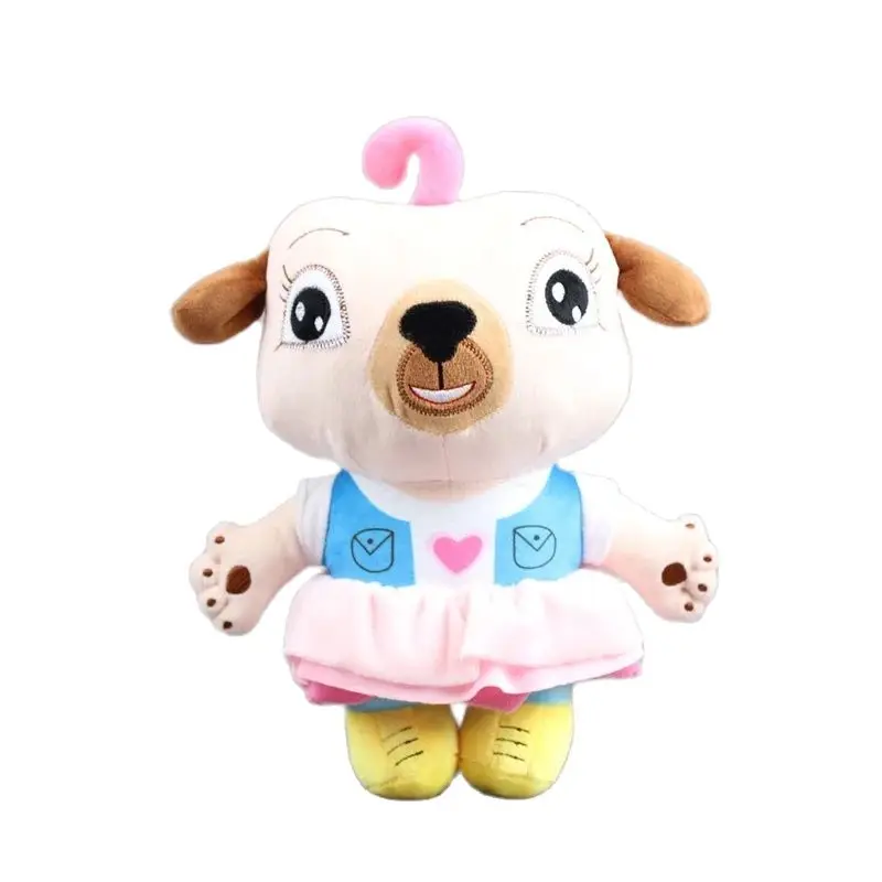 Anime Kawaii Chip And Potato Plush Pink Dog Mouse Stuffed Animal Doll Peluche Kids Birthday Gift Soft Toys 30 cm 12 inch