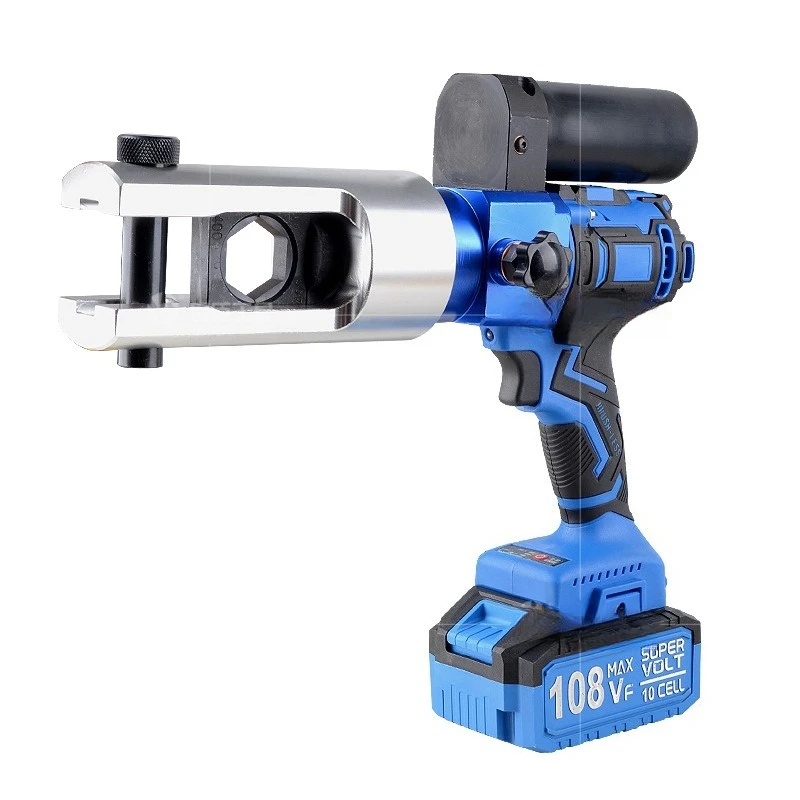 

Small portable electric hydraulic crimping pliers, lithium battery copper and aluminum terminal charging crimping electrician