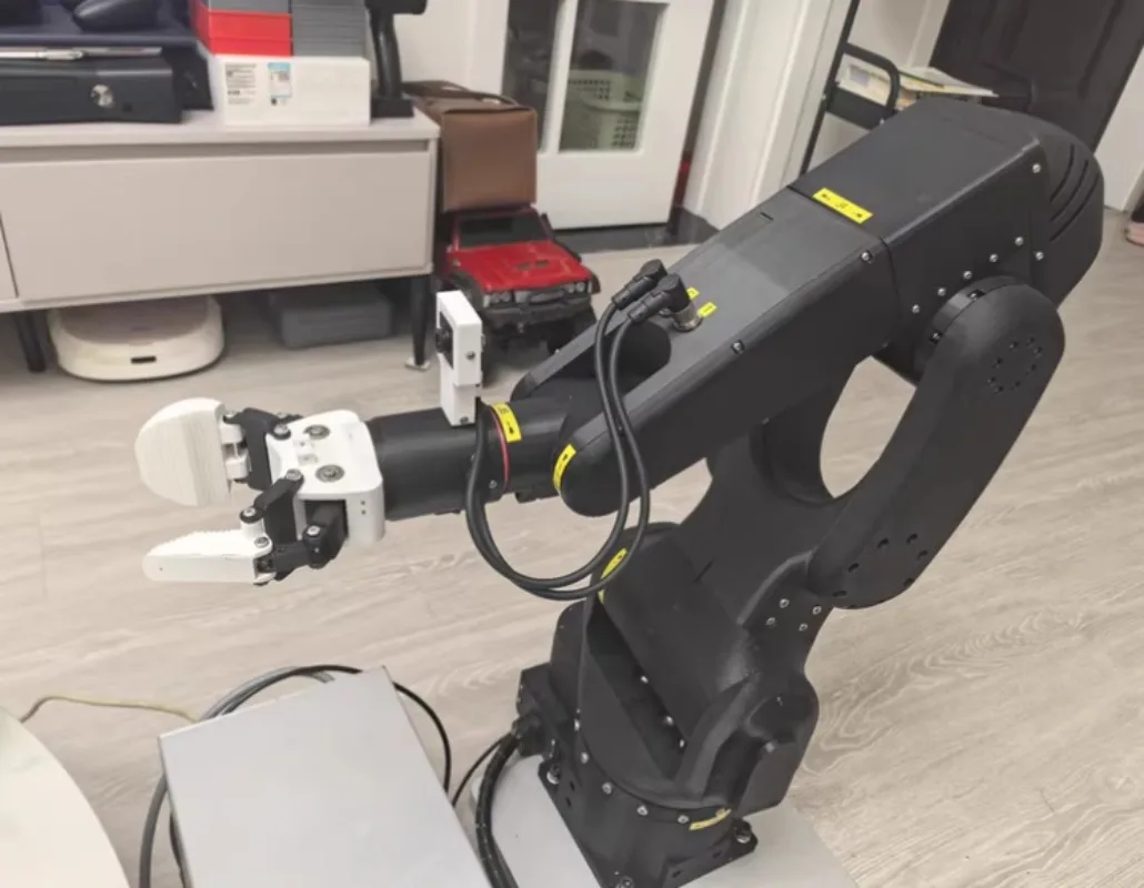 Six-axis robotic arm, self-made six-axis robotic arm, 1-axis 2-axis 3-axis 57 stepper motor with cycloid pin reducer