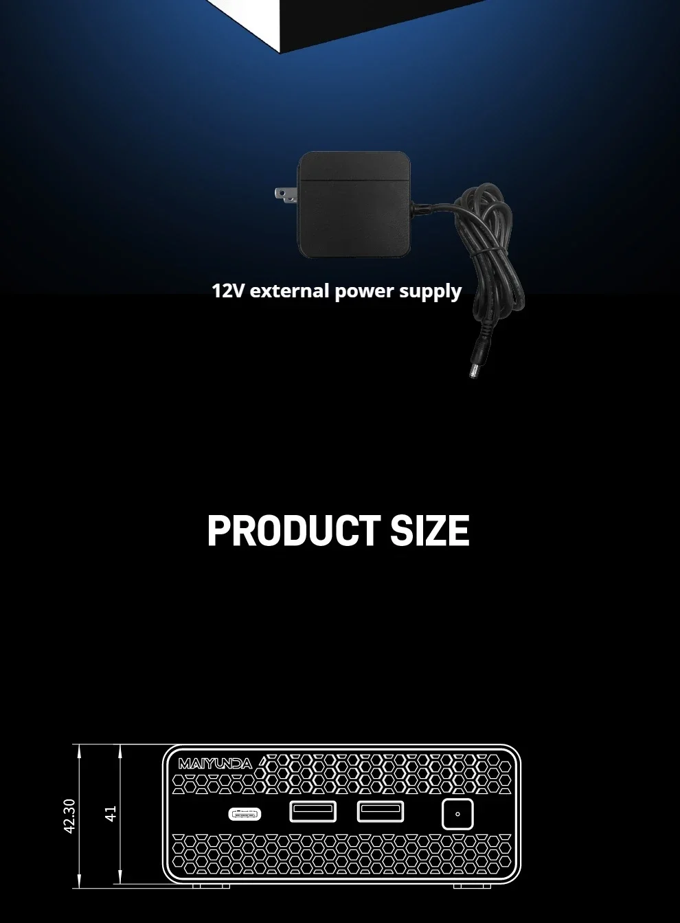 MAIYUNDA M1S Intel N150 Mini PC NAS Server DDR5 4800 4×M.2 NVMe Dual Intel i226-V 2.5GbE Mini PC Home Server No WiFi No BT
