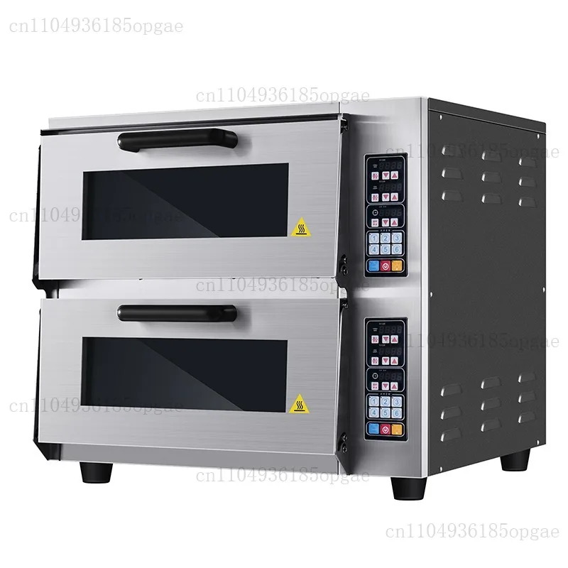 CP03 Single-Deck Pizza Oven, Computer-Controlled Temperature, Commercial Double-Deck Round Stone-Top Electric Oven, (Customized)