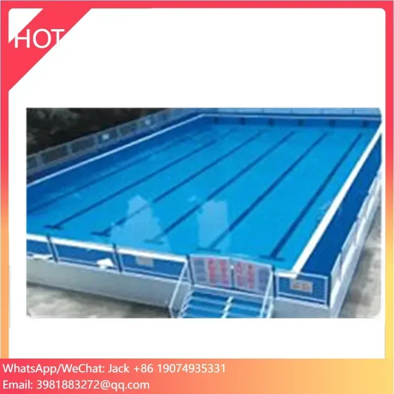 High quality commercial outdoor amusement custom size steel frame pool swimming pool for sale
