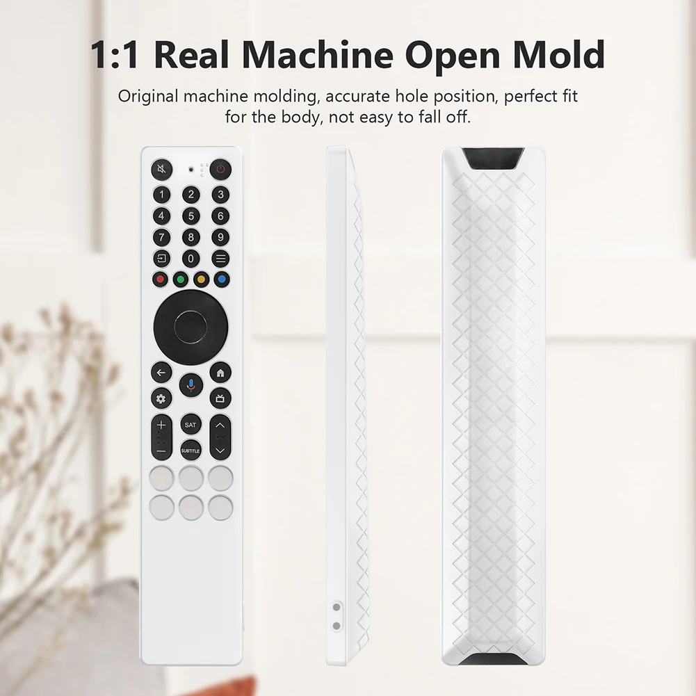 For TCL RC833A Silicone Remote Control Case Anti-Scratch Remote Control Protect Case Drop-Proof RC Cover Smart TV Accessories