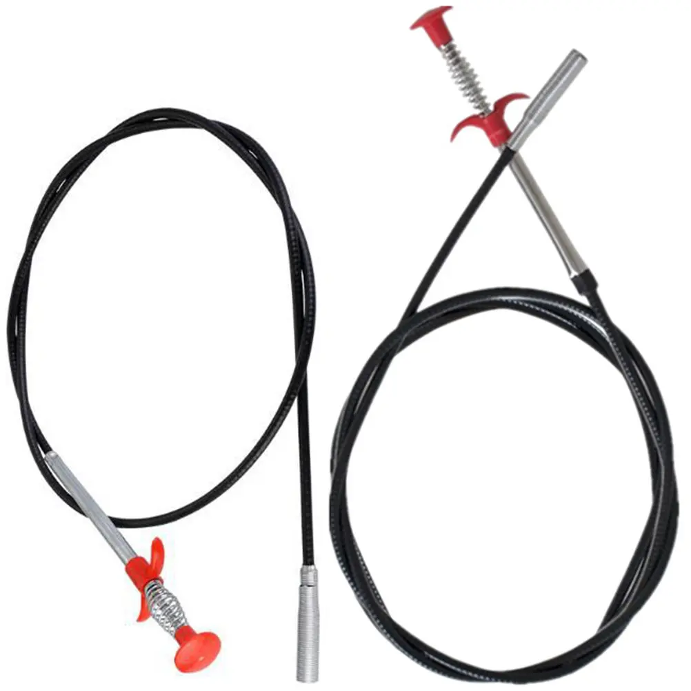 

2Pcs Bendable Sink Claw Pickup Tool Drain Cleaning Tool for Hair Remover Clog Remover Flexible Grabber Drain Cleaner Hook