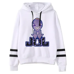 Jul hoodie anime streetwear kawaii elegant girl sweatshirts casual wear Japanese printed design winter