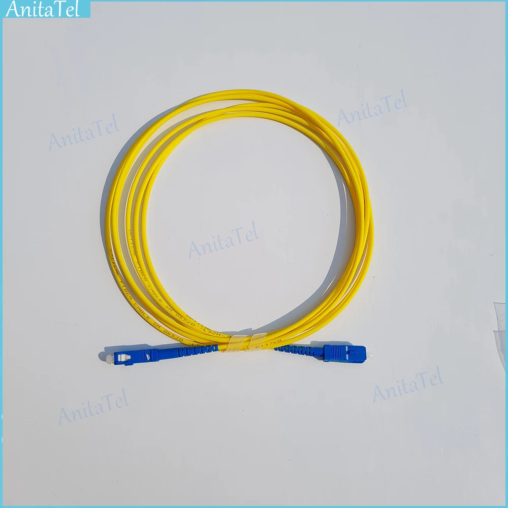 

10Pcs/Lot SC/UPC-SC/UPC Optic Patch Cord Simplex 1M/2M/3M/5M/10M To SC Optical Fiber Jumper Cable 2.0/3.0mm