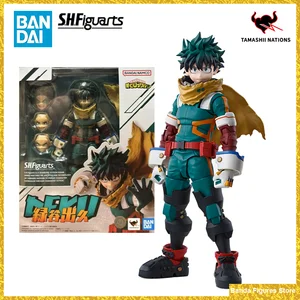 Bandai shfiguarts original shf izuku midoriya en stock figuras de colección de acción de anime juguetes modelo 10 mejores ventas sh figuarts bootleg - №10