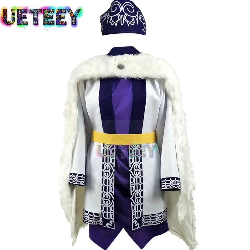 

UETEEY COS полный комплект костюм для косплея Asirpa HinnaHinna костюм