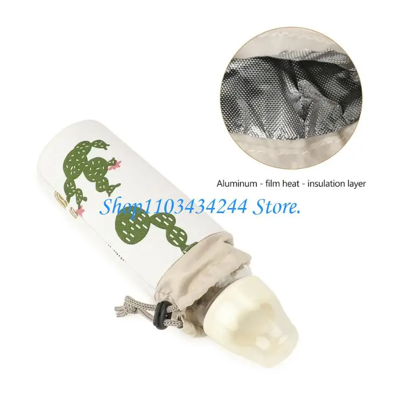  Compact Thermal Baby Bottle Holder Bag Case Heat Retention Up To 6 Hours Design