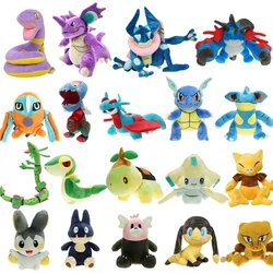 New Pokemon Plush Nidoking Nidoqueen Mega Swampert Deoxys Defense Koraidon Salamence Greninja Jirachi Soft Stuffed Toy Kid Gifts
