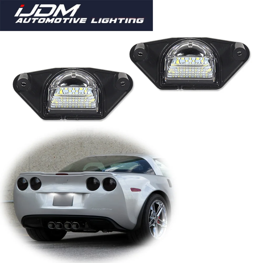 Para Pontiac Firebird LeMans para Chevrolet K1500 K2500 K3500 para camioneta GMC S15 para luces de matrícula Oldsmobile Cutlass Ciera