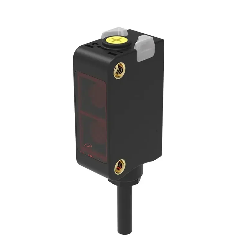 PSE Square Shape Background Suppression Reflection Smart Photoelectric Sensor Red Light Sensing Distance 35cm