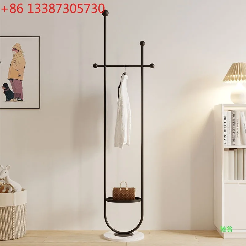 

Элегантная напольная вешалка для одежды в спальню, вертикальная, для дома, для использования внутри помещений