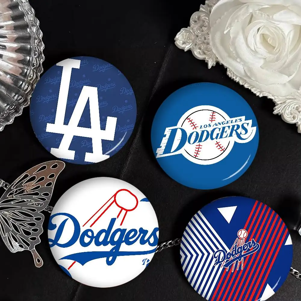 Los Angeles D-Dodgers New Brooches Soft Button Pin Funny Silly Gnarpy On A Skateboard Meme Badge Gamer Collection Gifts