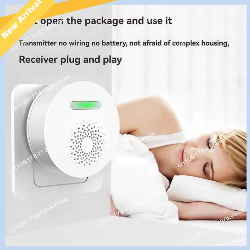 M01K Smart Wireless Doorbell Self-Powered Doorbell Built-In 36 Ringtones No-Battery 150M Long-Distance Reception Eu Plug