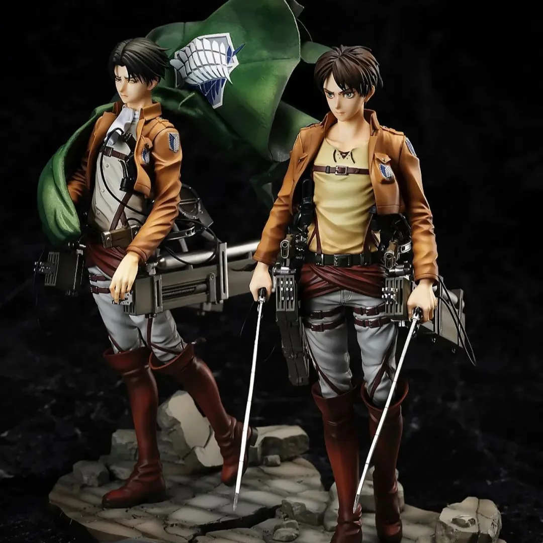 estatua-de-atta-on-titan-levi-allen-modelo-de-pvc-figura-de-juguete-doble-espada-soldado-de-barbudo-largo-articulo-coleccionable-figura-de-juego-de-anime