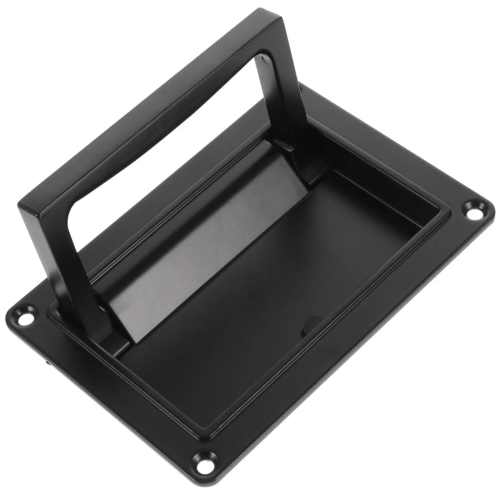 Zinc Alloy Recessed Door Handle Anti Rust Low Profile Toolbox Flush Mounted Pull Foldable Recessed Door Pull Handle