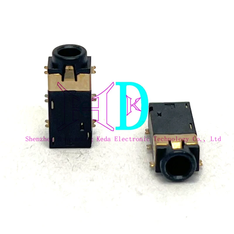 5 قطعة PJ-242 2.5 مللي متر سماعة مقبس متفرع موصل سالب للصوت والفيديو 3 + 3 SMD 6P