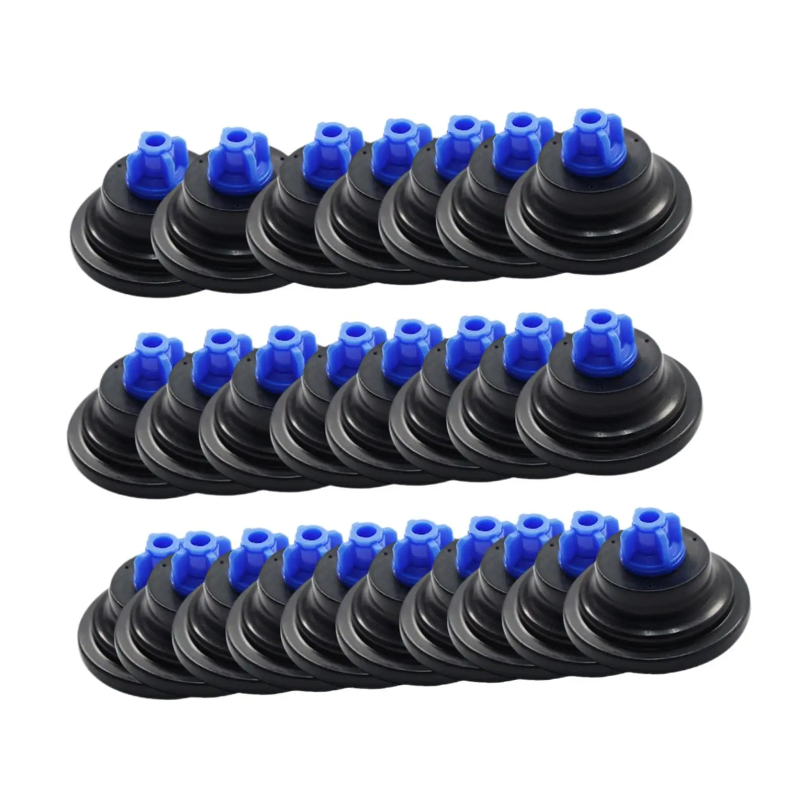 

25 Pieces Blue Tip Diaphragm High Performance Portable Rubber Sturdy 823492