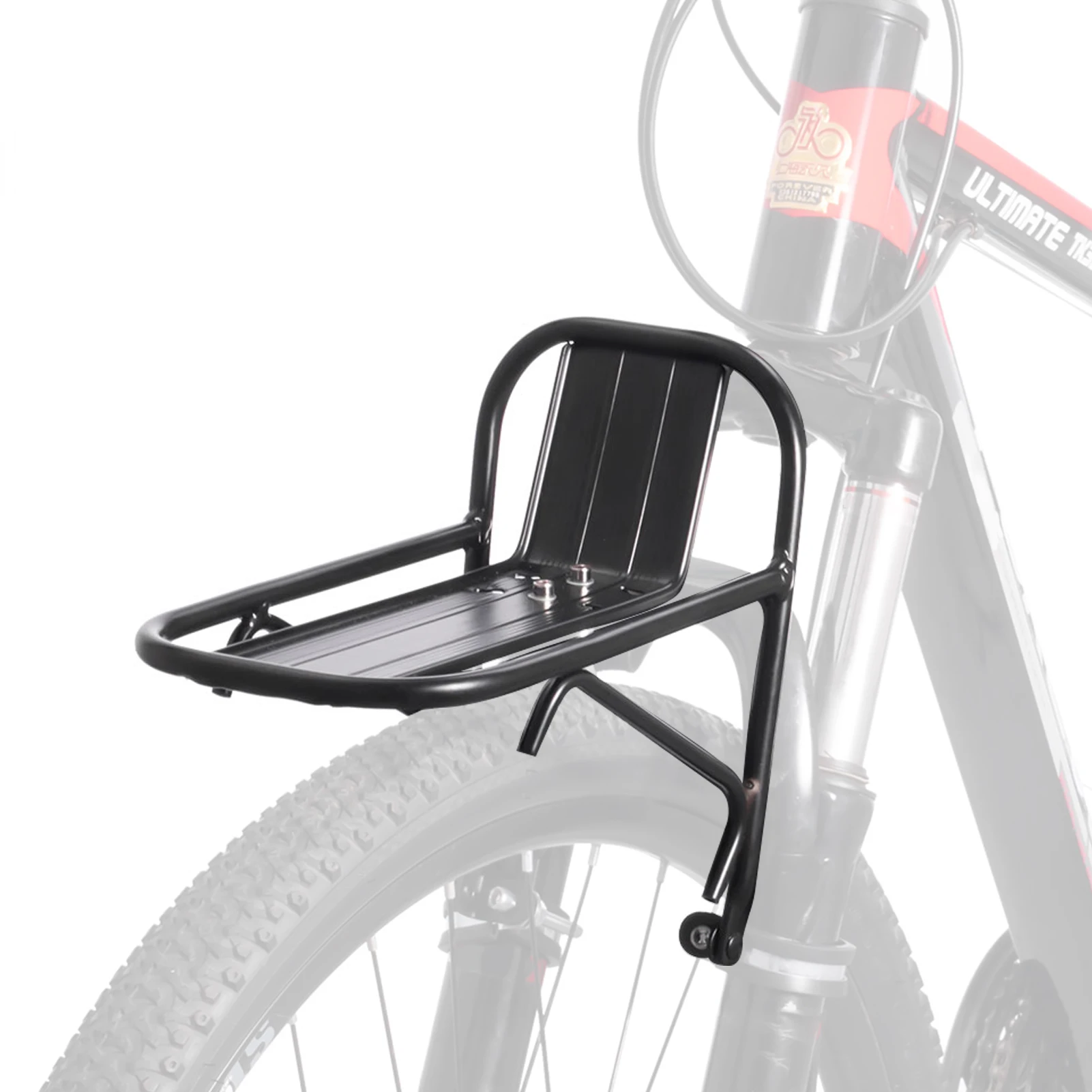 Front-Mounted Aluminum Alloy Mountain Bike Rack Aluminum Alloy Bicycle Rack Bicycle Luggage Rack image 5