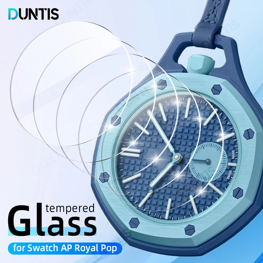 

9H Tempered Glass Screen Protector for Swatch AP Royal Pop Anti-scratch HD Glass Protection Film Screen Protector Accessories