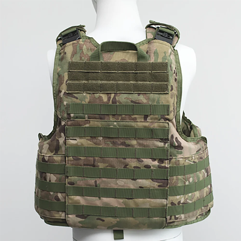 Military Special Forces Army Camouflage Protective Bulletproof Vest NIJ III Ballistic For 12'' Action Figures Body