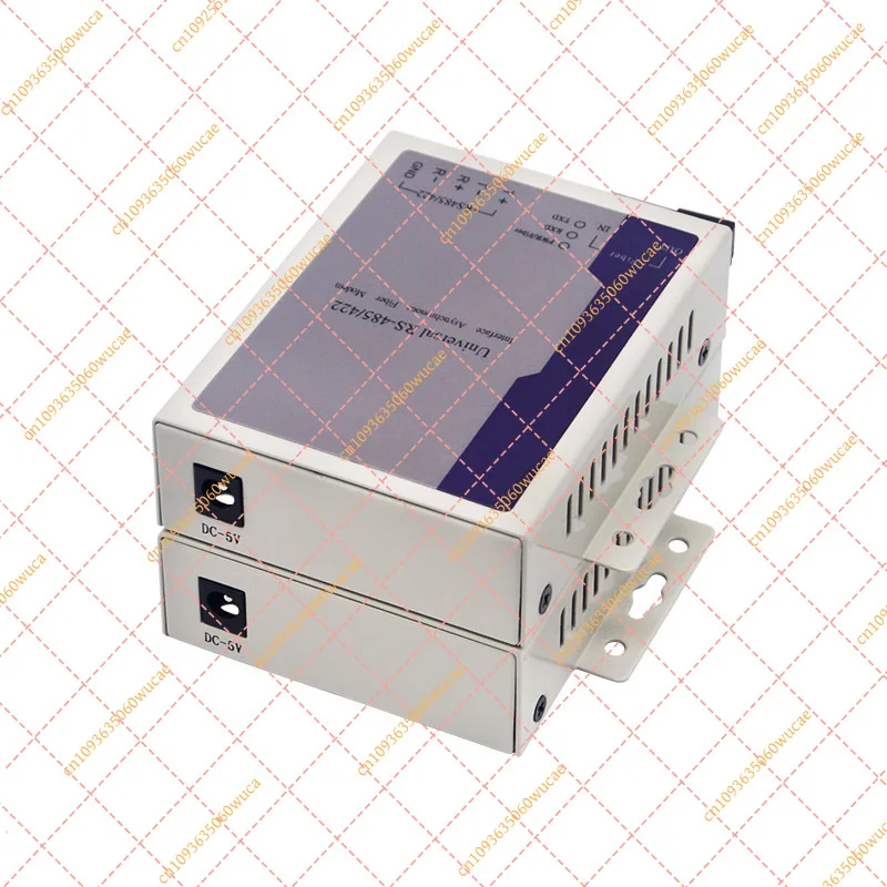 Industrial RS485/RS422 Fiber Optic Modem, Single Fiber WDM Serial for Data Extender up to 20km