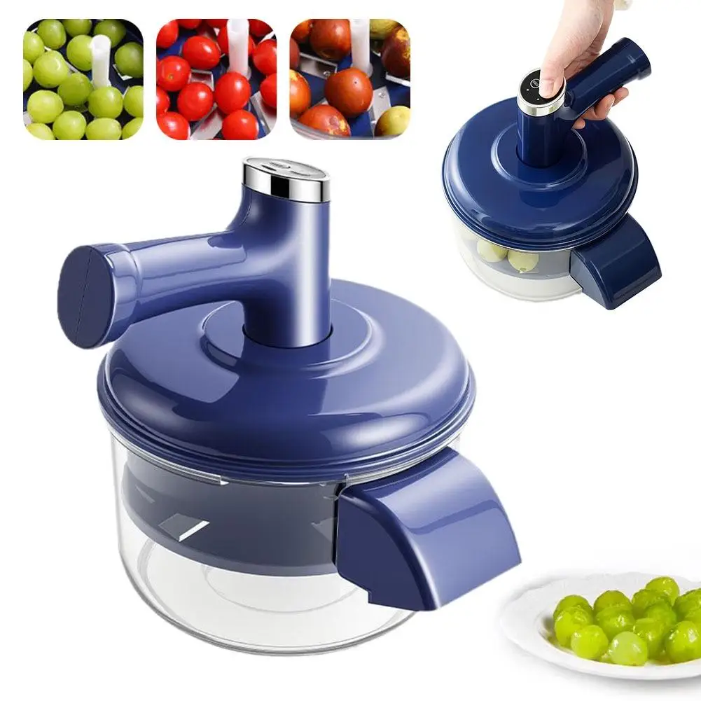 Automatic Fruit Garlic Peeler Machine Electric Grape Peeler Small Household Rechargeable Kitchen Tool for Fruit Skin Removal