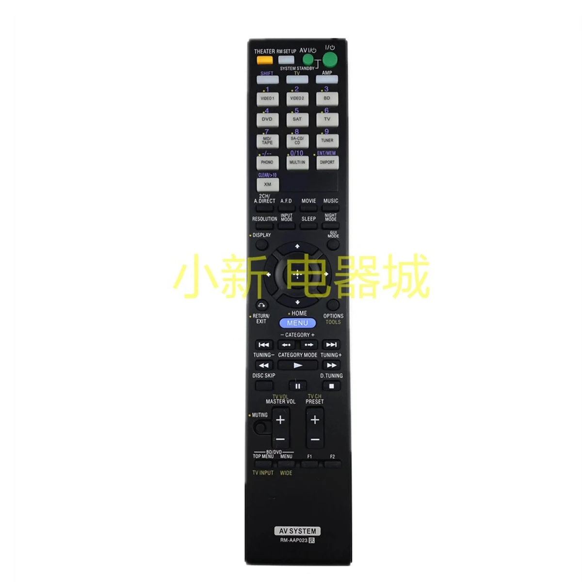 RM-AAP023 Remote Control Replacement for Sony STR-DG920 STR-DG800 STR-DA3500ES STR-DA3600ES Surround Sound AV Receiver