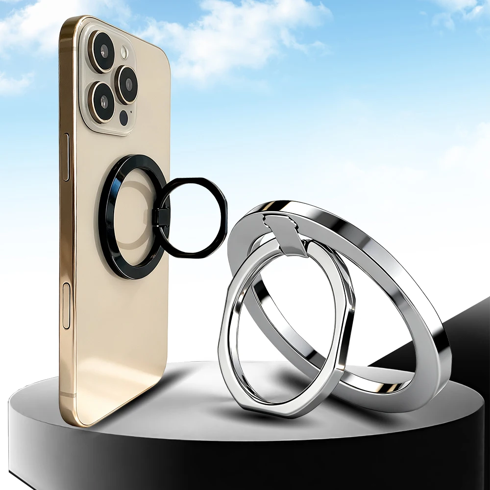 Untuk Penjepit Jari Magnetik 2 Simplicity 1Pcs Ultra Ringan Dan Ultra Tipis Daya Hisap Kuat Berputar 360 °   Stiker Dinding di Mana Saja