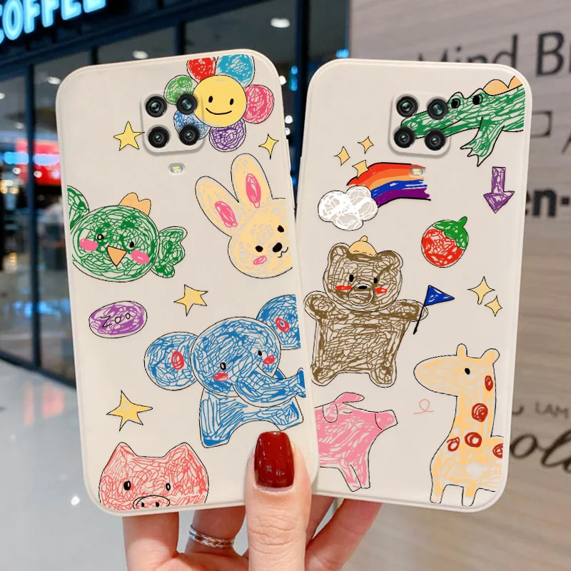 Case For Redmi Note 9 Pro 11 10 12 Pro 5G 9S Case For Poco X3 Pro X5 Silicone Funda For Xiaomi Redmi Note 8 Pro Mi 11t Pro Cover image 5