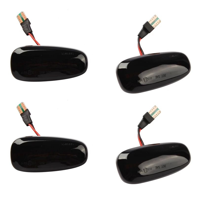 4Pcs Car Side Marker Light LED Turn Signal Indicator Lamp For Opel Zafira A 99-05 Astra G 98-09