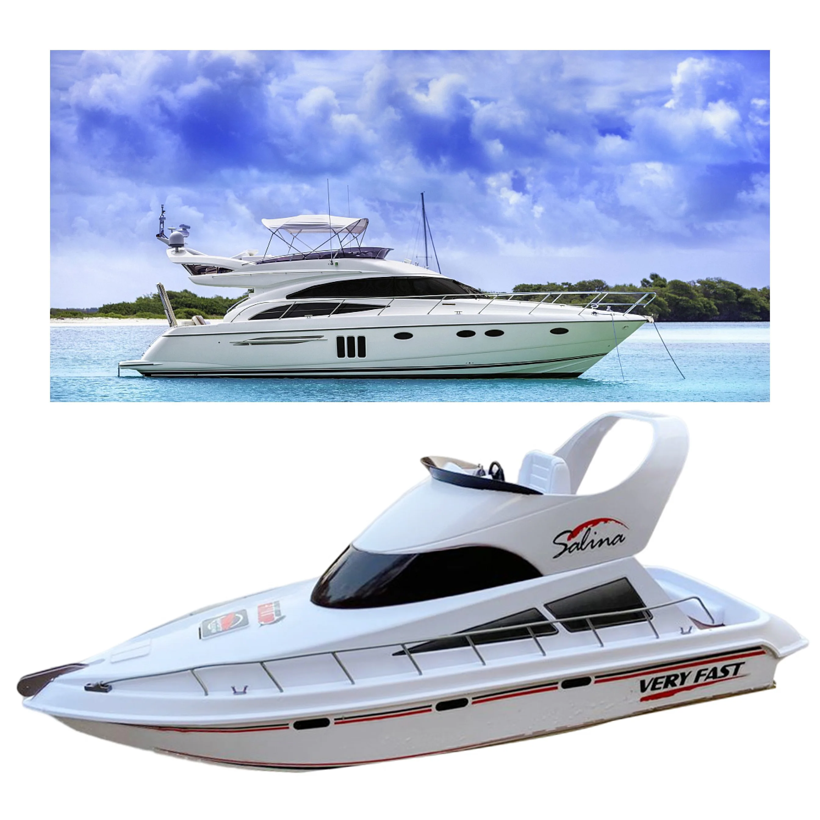 Ready to Go , 27.5" Large 2.4G Remote Control Speed boat  Cruise Ship Yacht for Adults Boys RC Boat Electronic Submarine 25km/h+