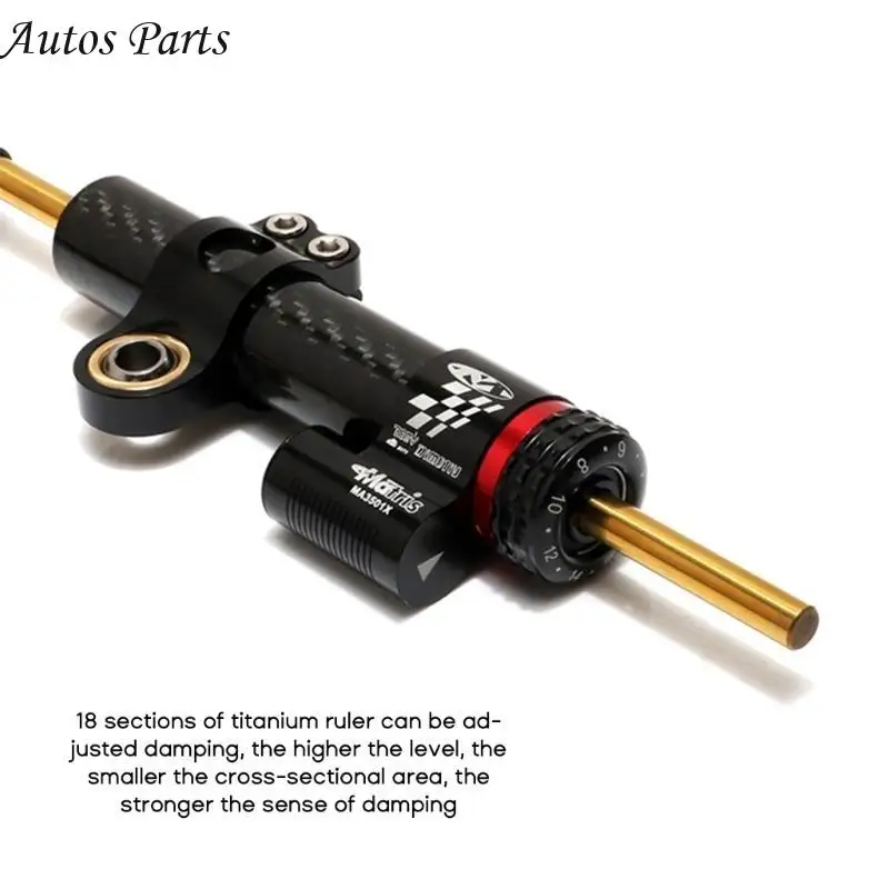 57BA Motorcycle Universal Damper-Steering Damper-Stabilize Safety Control Fit for MT10 MT07 MT09 MT03 CBR600RR CB1000R CB650F