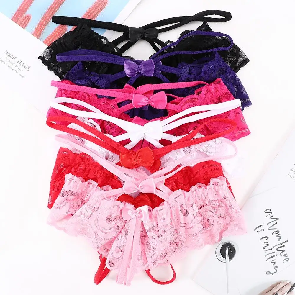 

Women Sexy Lace Underwear Thongs Panties Erotic Lingerie