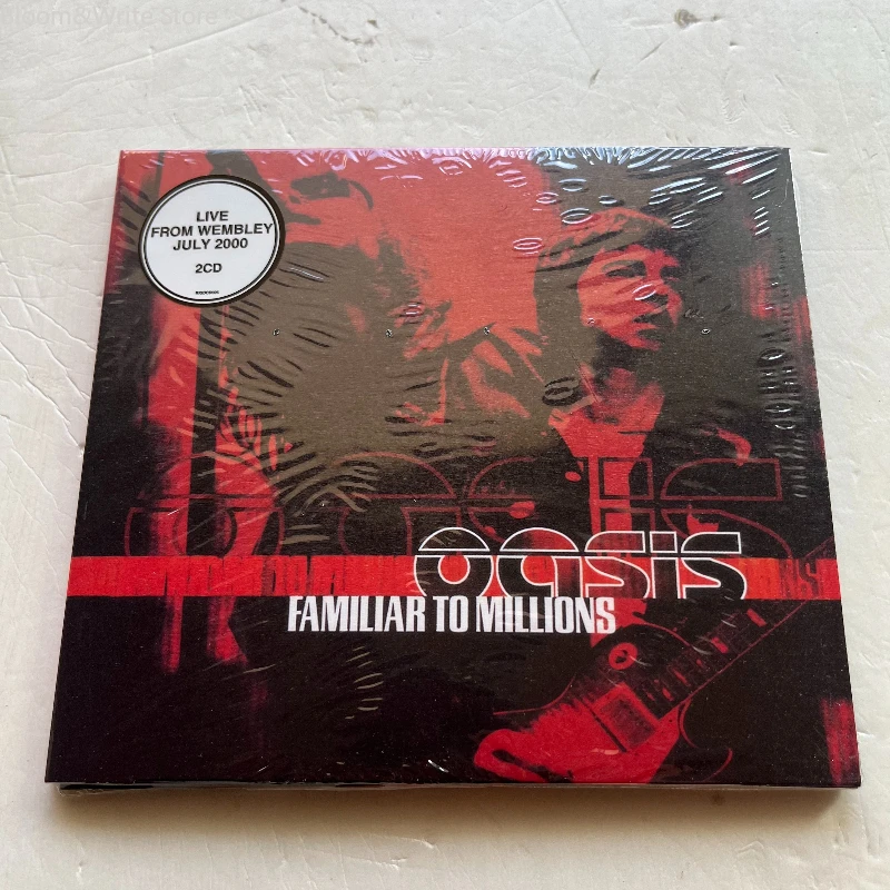 Well - Known British Rock Bands《Familiar To Millions》2CD，At The Wembley Live in 2000 Walkman CD Player Party Music Music Gift