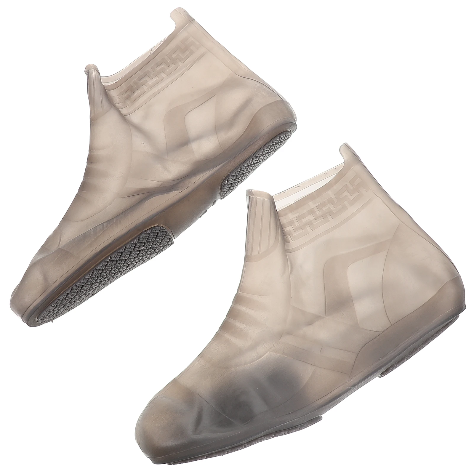 

Rain Boot Cover Shoe Waterproof Covers for Shoes Women Non-slip Silica Gel Protective Foot Overshoes and