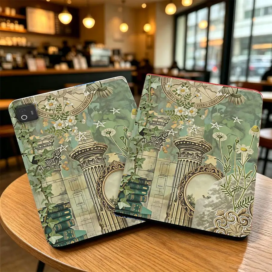 Case for Xiaomi Redmi Pad SE K Pad 8.8 9.7 12.4 Inch Pad 6s Pro 7 Ultra Pad 5 6 7 8 Pro With Pencil Holder Beautiful Botanical