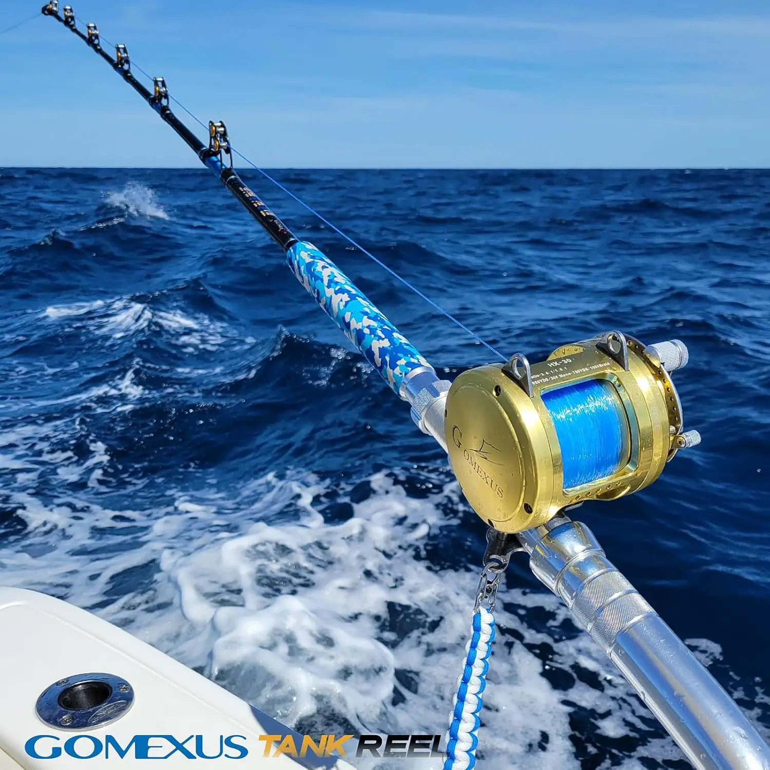 Trolling Reels Saltwater for Tuna Sailfish Swordfish Deep Sea Fishing Reel