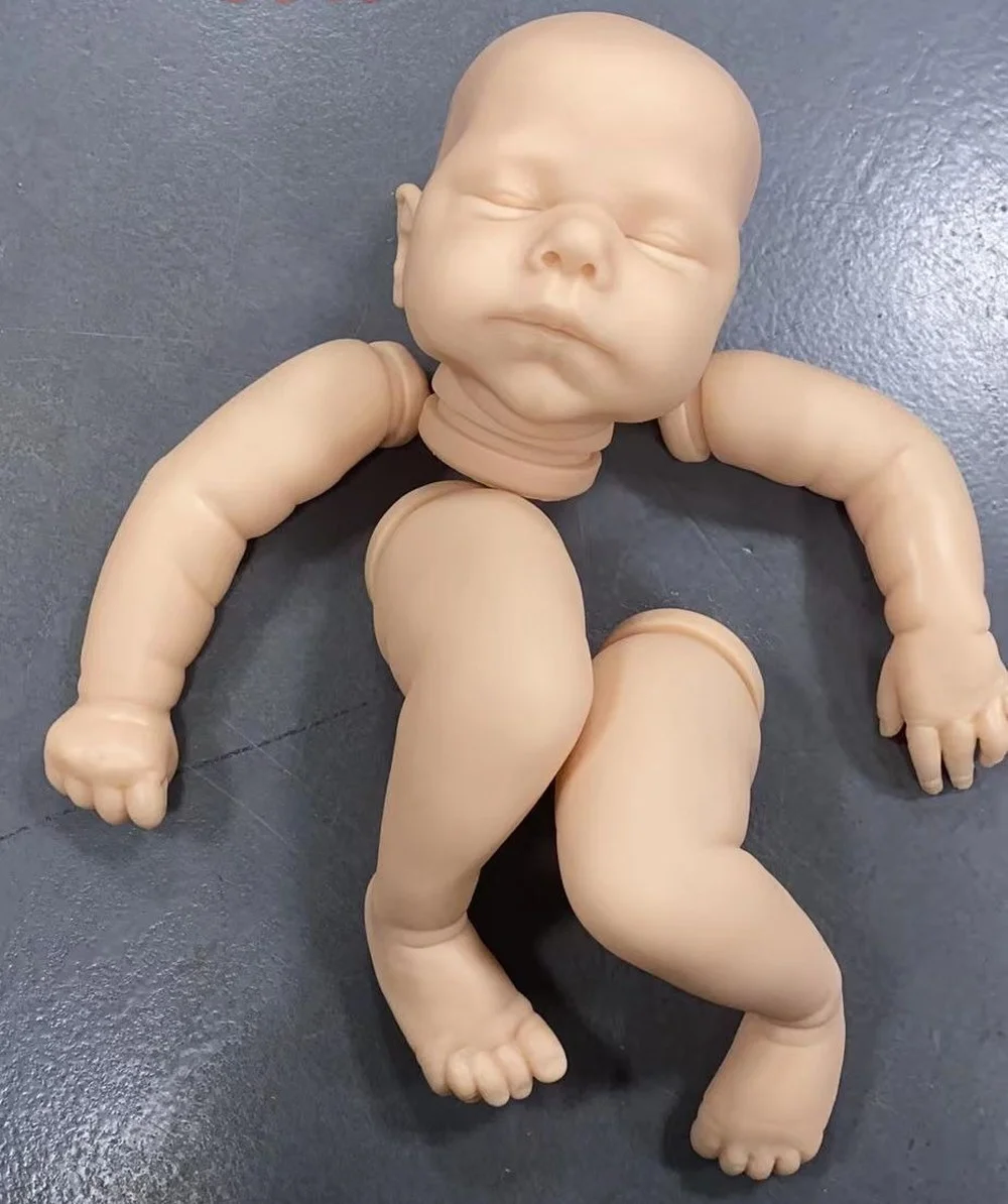 20inch MARLEY Reborn Doll Kit LIMITED EDITION Unfinished Unpainted Doll Parts with Cloth Body Handmade DIY Blank Doll Kit