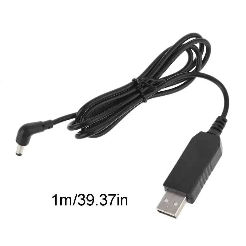 USB 5V to 5V 6V 12V 4.0x1.7mm Converter Power Supply Cable for Electronic Blood Pressure and More Devices