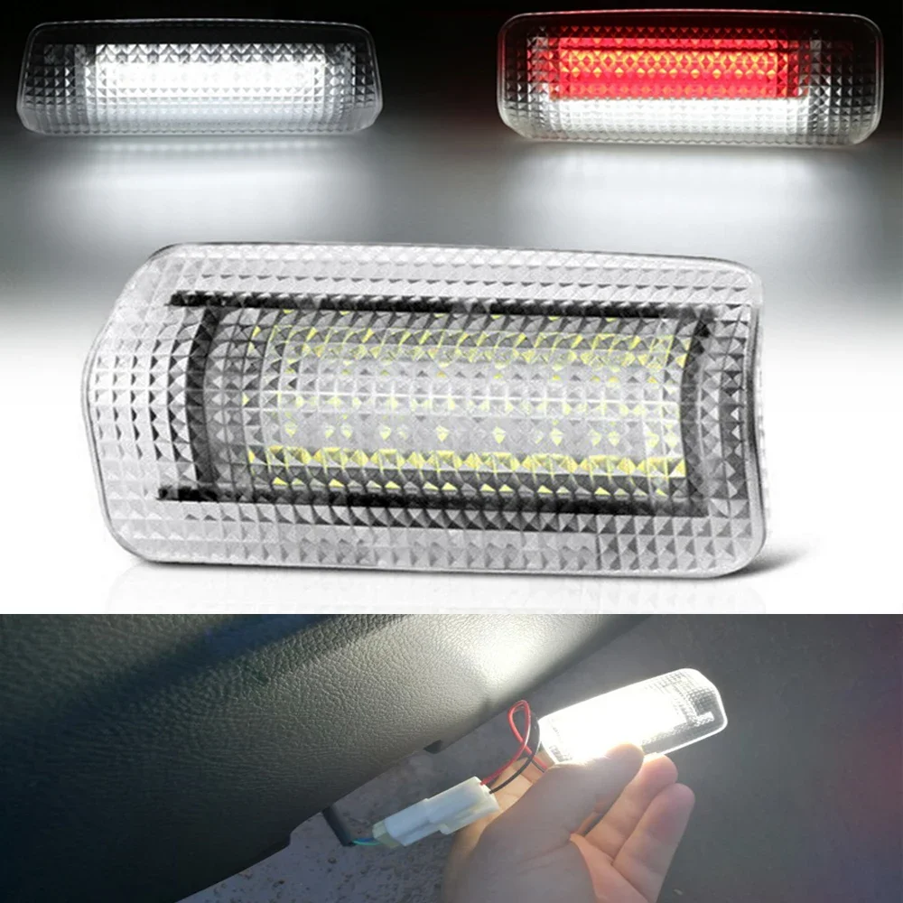

Led Door Courtesy Light Bulbs White/Red For Toyota Land Cruiser 200 Series 150 Series Prado MK4 J150 For Lexus ES240 IS250 RX350