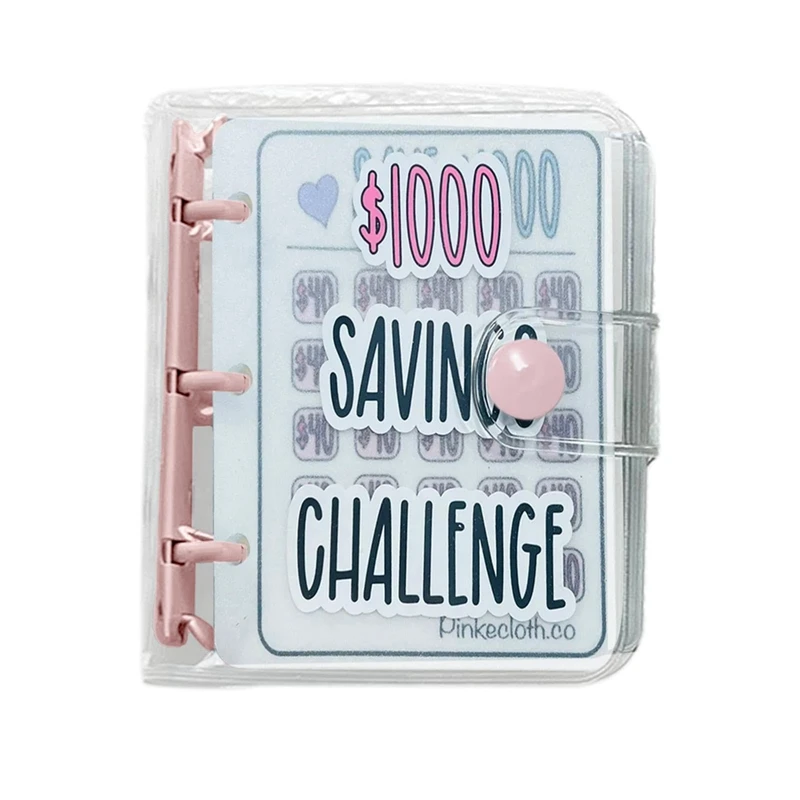 Money Saving Binder Savings Binder Savings Challenges Book With Envelopes, Envelope Savings Challenge
