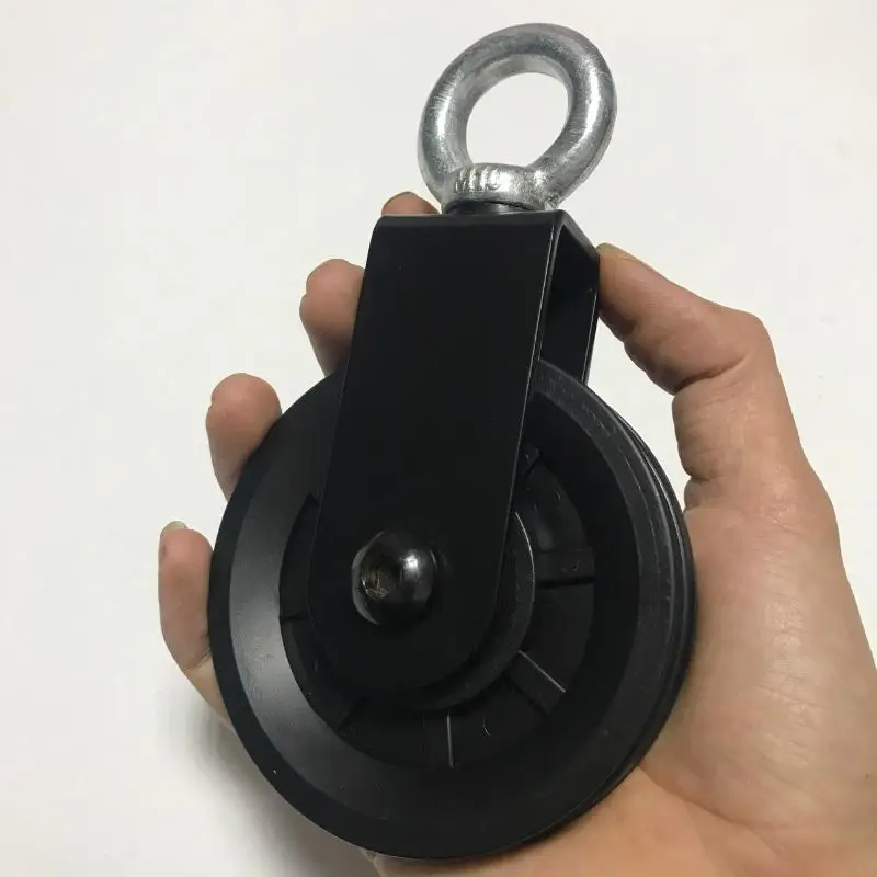 88mm Nylon Pulley Wheel with Sealed Bearings Heavy Duty Silent Operation for Gym Home Fitness Workout Machine