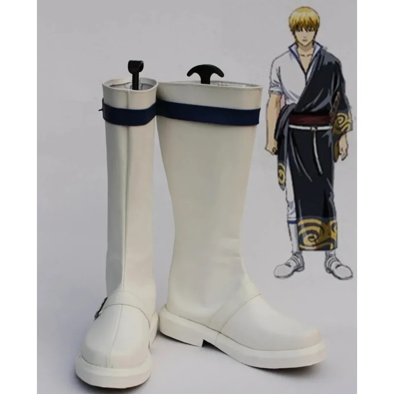 2025 11 أحذية ساكاتا جينتوكي أحذية كرنفال الهالوين إكسسوارات دعامة تنكرية مصنوعة حسب الطلب