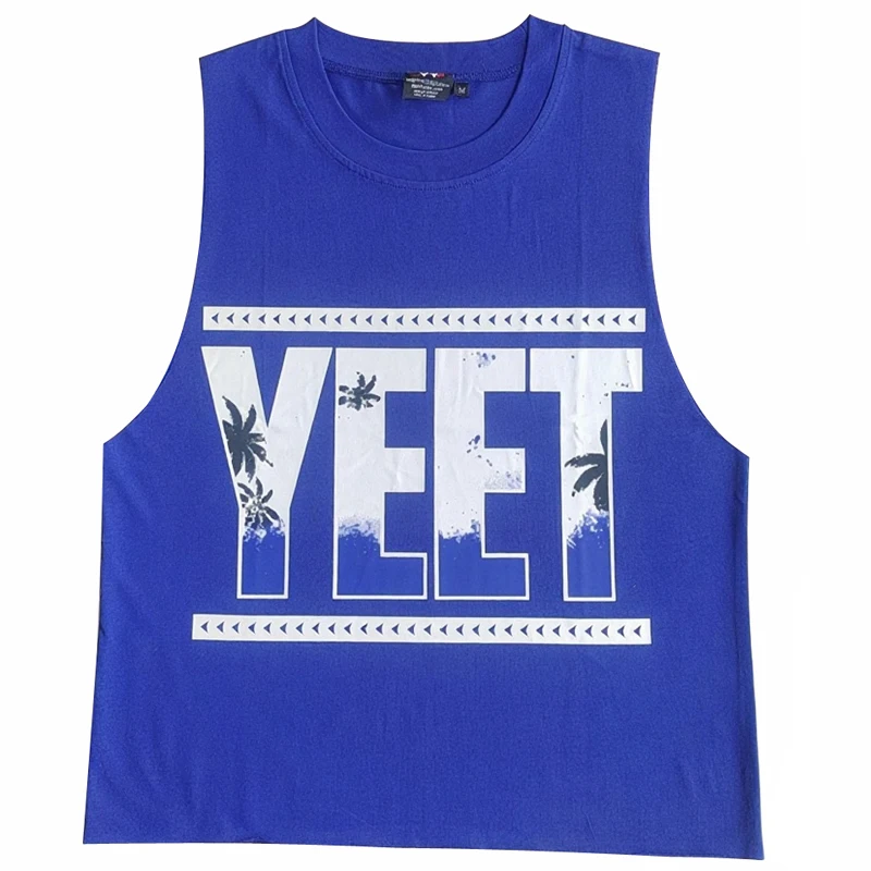 

Men's Blue Jey Uso YEET Basketball T-shirt High quality and thick fabric Main Event Tank Top